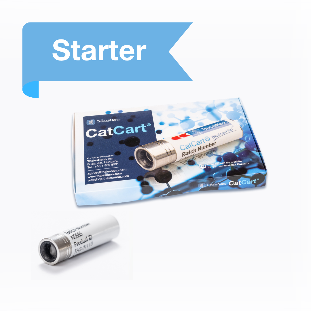 CatCart starter kit with cartridges on a white background